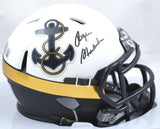 Roger Staubach Autographed Navy Midshipmen Speed Mini Helmet - Beckett W Holo