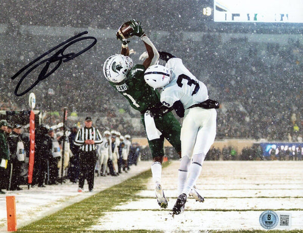 JAYDEN REED SIGNED AUTOGRAPHED MICHIGAN STATE SPARTANS 8X10 PHOTO BECKETT