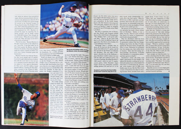 OREL HERSHISER SIGNED LA DODGERS SPORTS ILLUSTRATED 7/1/91 MAGAZINE TriStar  Holo