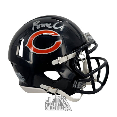 Rome Odunze Autographed Chicago Speed Mini Helmet - Fanatics