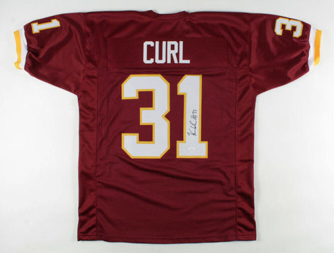 Kamren Curl Signed Washington Redskins Jersey (JSA COA) 2020 7th Round Pick D.B