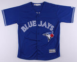 Travis Shaw Signed Toronto Blue Jays Majestic MLB Jersey (JSA COA)