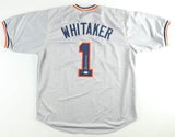 Lou Whitaker Signed Detroit Tigers Jersey (JSA COA) 1984 World Series Champ