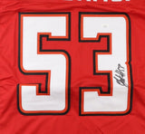 Olakunle Fatukasi Signed Tampa Bay Buccaneers Jersey (JSA COA) Former Rutgers LB