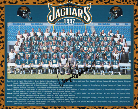 Wayne Weaver Autographed Signed 8x10 Team Photo Jacksonville Jaguars SKU #230419