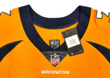 BRONCOS RUSSELL WILSON AUTOGRAPHED ORANGE NIKE ELITE JERSEY 48 FANATICS 227955