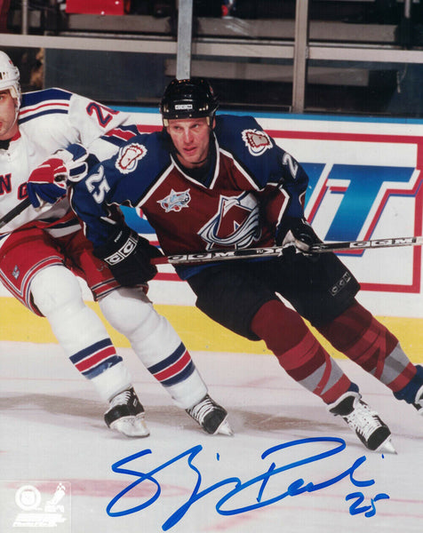 Shjon Podein Autographed/Signed Colorado Avalanche 8x10 Photo 24263 PF