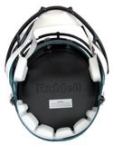 Cooper DeJean Signed Full Size Replica SB LIX Champs Helmet Eagles Fanatics 5564