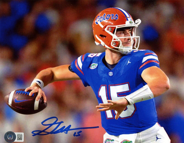 GRAHAM MERTZ SIGNED AUTOGRAPHED FLORIDA GATORS 8x10 PHOTO BECKETT