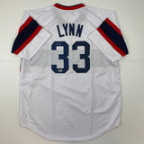 Autographed/Signed Lance Lynn Chicago White Retro Jersey Beckett BAS COA