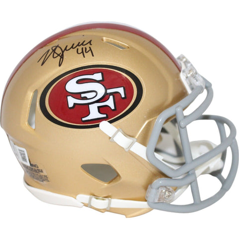Kyle Juszcyk Autographed/Signed San Francisco 49ers Mini Helmet Beckett 42597