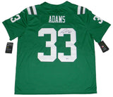 JAMAL ADAMS AUTOGRAPHED NEW YORK JETS COLOR RUSH NIKE LIMITED JERSEY BECKETT