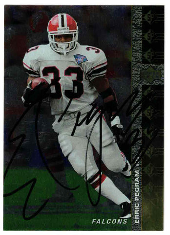 Erric Pegram Autographed 1994 Upper Deck SP #184 Trading Card 46262