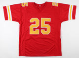 Clyde Edwards-Helaire Signed Kansas City Chiefs Jersey (Beckett) #1 Pk LSU / R.B