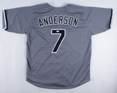 Tim Anderson Signed Chicago White Sox Jersey (JSA) 2019 A.L. Batting Champion SS