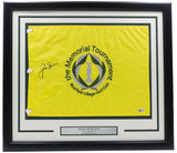 Jack Nicklaus Signed Framed Memorial Tournament Flag BAS Hologram A70273