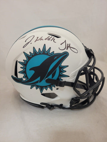 TYREEK HILL & JAYLEN WADDLE SIGNED MIAMI DOLPHINES LUNAR ECLIPSE SPEED AUTHENTIC