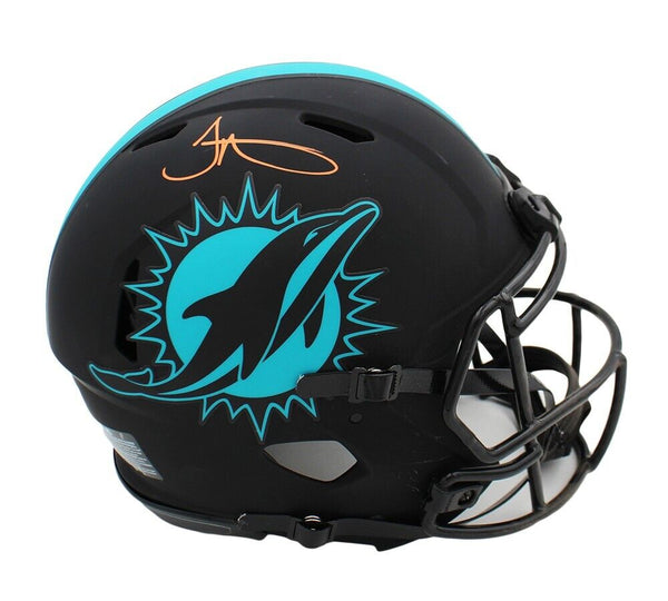 Tyreek Hill Signed Miami Dolphins Speed Authentic Eclipse NFL Helmet