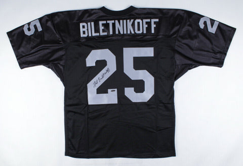 Fred Biletnikoff Signed Oakland Raiders Jersey (TriStar Hologram) All Pro W.R.