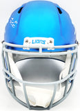 SAM LAPORTA AUTOGRAPHED LIONS MATTE BLUE FULL SIZE HELMET BECKETT 230025