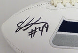 SHAQUEM GRIFFIN AUTOGRAPHED SEATTLE SEAHAWKS WHITE LOGO FOOTBALL MCS HOLO 134392