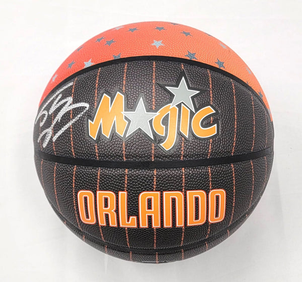 Shaquille O'Neal Signed Orlando Magic Wilson City Edition Basketball Beckett