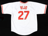 Jose Rijo Signed Reds Jersey (Playball Ink) World Series MVP 1990 / Pitcher