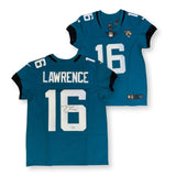 Trevor Lawrence Autographed Jaguars Signed Nike Elite Teal Jersey Fanatics COA