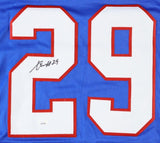 Xavier McKinney Signed New York Giants Jersey (JSA) 2020 2nd Round Pck / Alabama