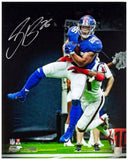 Saquon Barkley Autographed Giants "Breakaway" 16 x 20 Photograph Panini LE 126