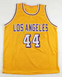 Jerry West Signed Los Angeles Lakers Home Jersey (JSA COA) 1972 NBA Champion