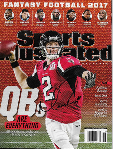 Matt Ryan Autographed Atlanta Falcons Sports Illustrated 6/22/17 Beckett