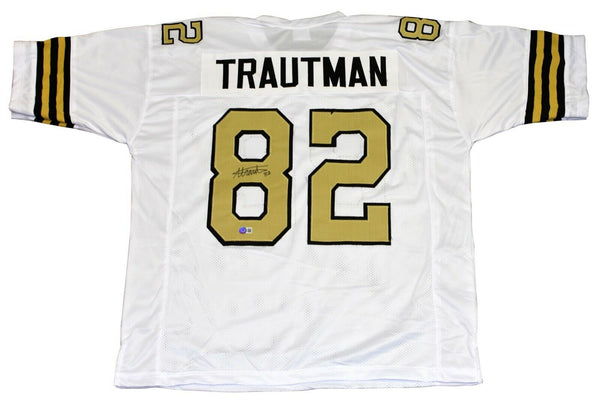 ADAM TRAUTMAN AUTOGRAPHED NEW ORLEANS SAINTS #82 COLOR RUSH JERSEY BECKETT