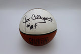 Joe Caldwell Autographed mini basketball JSA COA
