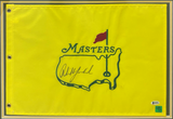 Phil Mickelson Autographed Masters Flag Custom Framed Display w/ Photos Beckett