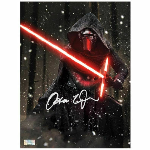 Adam Driver Autographed Star Wars Kylo Ren Starkiller Base 8x10 Photo