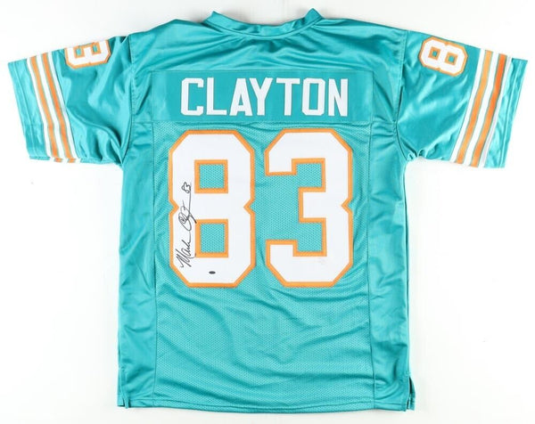 MIAMI DOLPHINS MARK CLAYTON MITCHELL & NESS NFL JERSEY