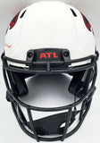 KYLE PITTS AUTOGRAPHED FALCONS LUNAR ECLIPSE FULL SIZE AUTH HELMET DIRTY BIRD