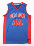 Bojan Bogdanovic Signed Detroit Pistons Jersey (PSA) NBA All-Rookie Team 2015