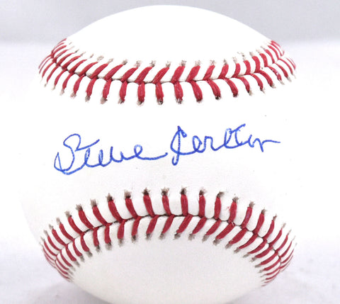 Steve Carlton Autographed Rawlings OML Baseball - Beckett W Hologram *Blue