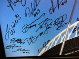 2013 SEAHAWKS SB TEAM AUTOGRAPHED SIGNED FRAMED 20X30 CANVAS PHOTO 42 SIGS 94470