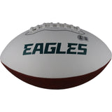 AJ Brown Autographed/Signed Philadelphia Eagles Logo Football Beckett 49046