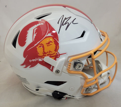 JOHN LYNCH SIGNED TAMPA BAY BUCCANEERS THROWBACK SPEEDFLEX HELMET BAS