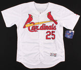 Dexter Fowler Signed St. Louis Cardinals Authentic Majestic MLB Jersey (JSA COA)