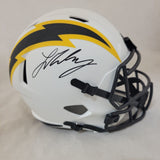 LADD MCCONKEY SIGNED LA CHARGERS F/S LUNAR ECLIPSE SPEED REPLICA HELMET BECKETT