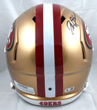 Deion Sanders Autographed San Francisco 49ers F/S Speed Helmet - Beckett W Holo