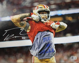 George Kittle Autographed San Francisco 49ers 11x14 Photo Beckett 46426