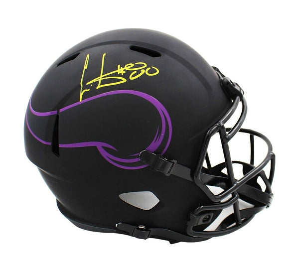 Cris Carter Signed Minnesota Vikings Speed Full Size Eclipse NFL Helmet