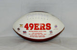 Y.A. Tittle HOF Autographed San Francisco 49ers Logo Football- TriStar Auth