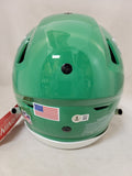 AJ BROWN SIGNED PHILADELPHIA EAGLES KELLY GREEN SPEEDFLEX HELMET BECKETT QR